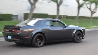 2018 Dodge Challenger SRT Demon with 8K miles arriving at West Coast Classics, Torrance, CA