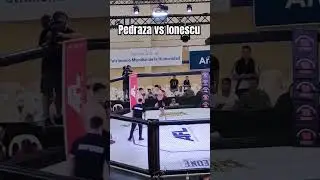 Pedraza vs Ionescu #AFL tremendo ko