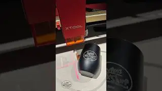 Laser engraving a tumbler with my xTool D1 Pro #evans_workshop #xtool #ad