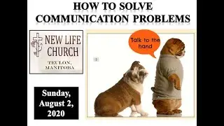 How to solve communication problems