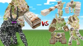 METRO MUTANT IRON GOLEM & BEDROCK MONSTROSITY vs ALL IRON GOLEM!