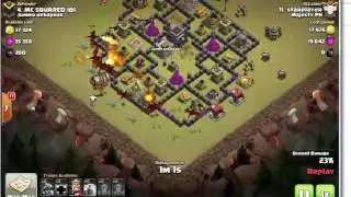 TH9 ZapQuake Dragon + BaLoon Attack Strategy ~ Town Hall 9 Queen Walk + DragLoon 3 Star Attacks 2016