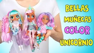 3 increíbles muñecas de colores de Unicornio! 🦄❤️