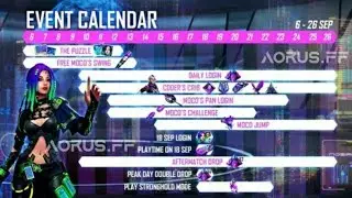Elite Moco Event Calendar #freefire #shorts.