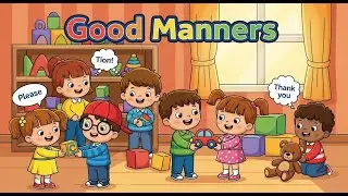 Good Manners 😊✨ | Fun Learning Song for Kids | Happy Tale & Tune