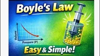 Boyle&rsquo;s Law Explained in 5 Minutes | Pressure vs Volume Made Easy