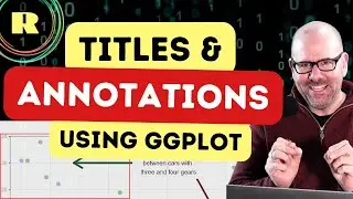 Заголовки и аннотации с помощью ggplot
