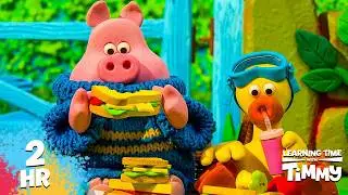 🤪 LEARNING TIME WITH TIMMY: 2 HOUR COMPILATION | KIDS TV