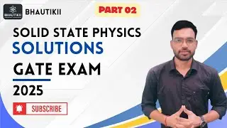 GATE 2025 Electronics Solutions Part 01 | Complete Problem Solving | BHAUTIKII