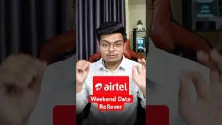 Airtel Weekend Data Rollover #shorts