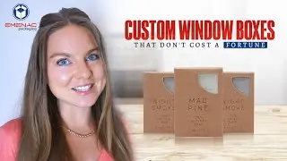 Custom Window Boxes That Don't Cost A Fortune #packagingcompany #packagingsupplier #packaginggoals