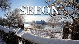 Klosterinsel Seeon: Winter❄️ Spaziergang | Bayern, Deutschland