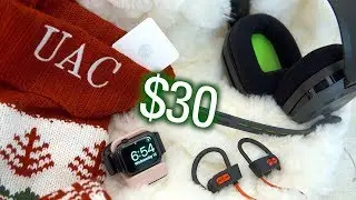 Best Tech Gifts Under $30 (Stocking Stuffers 2018!)