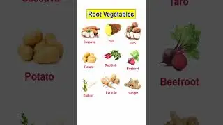 Сможете ли вы назвать эти корнеплоды? 🥔🥕 | Английская лексика