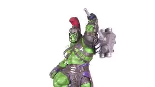 Marvel Movie Milestones Thor Ragnarok Gladiator Hulk Statue Unboxing + 360