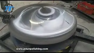 Jotun CNC Polishing Machine For Vessel Head-Vessel head &shell CNC grinding machine-In Turkey site