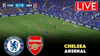 Chelsea vs Arsenal Premier League Intense Derby Match Simulation Gameplay