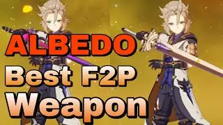 Harbinger of Dawn vs Festering Desire | BEST F2P WEAPON FOR ALBEDO