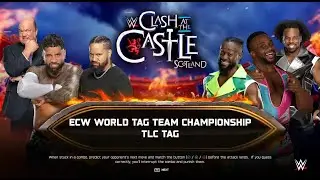The Usos vs The New Day | Tag Team TLC Match | WWE 2K25