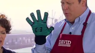Cook's Essentials Colored High Temp Oven & BBQ Gloves on QVC