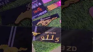 Black Golden Horse 🐎 Number Plate 🔥