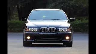 2003 BMW 540i M Sport selling No Reserve on Bring-A-Trailer