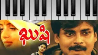 KUSHI LOVE THEME IN PIANO || KUSHI LOVE BGM IN PIANO || EASY PIANO TUTORIAL || PAWAN KALYAN
