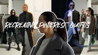 recreating pinterest outfits *winter edition*