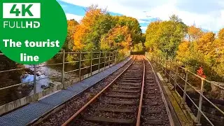 Weardale Railway - Scenic English Countryside Riverside Railway Journey On A Class 122 DMU 4K UHD