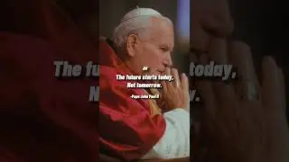 Pope John Paul II Quote #shorts #quotes #religion #church #catholic #jesus #god #prayers #bible