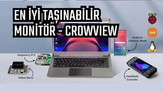 En İyi Taşınabilir Monit&ouml;r 🖥️ CrowView Note Kutu A&ccedil;ılımı ve Detaylı İnceleme!