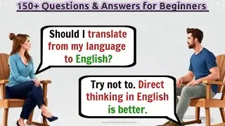 English Speaking Practice With 150+ English Questions and Answers | Slow and Shadow English
