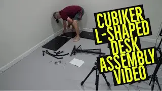 Cubiker L-Shaped Desk Assembly Video
