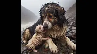 Sad Father Dog trying to save his puppy song | Wow Wow Wow Wow.