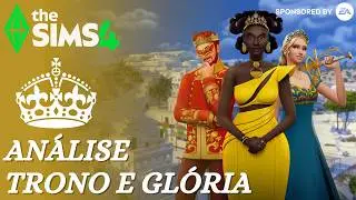 👑 Joguei TUDO da Expans&atilde;o Trono e Gl&oacute;ria | REVIEW COMPLETA The Sims 4