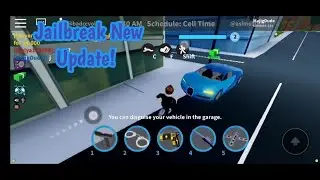 Jailbreak New Update ( Bugatti Chiron, Sniper, Plasma Pistol, Revolver, Updated Weapons)