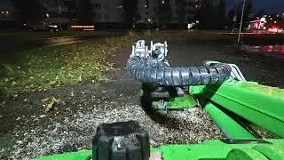 Avant 650i kannon jyrsintää kaupungissa osa 2