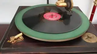 This boy (The Beatles) 78 RPM Indian record in Victor VI with Victrola 2 reproducer