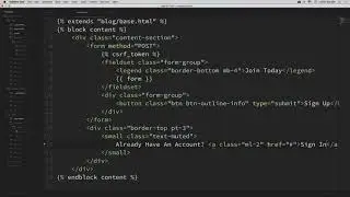 Python Django Tutorial  Full Featured Web App Part 6   User Registration