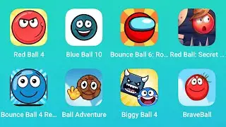 Red Ball 4, Blue Ball 10, Bounce Ball 6, Red Ball Secret, Bounce Ball 4 and More Red Ball Games