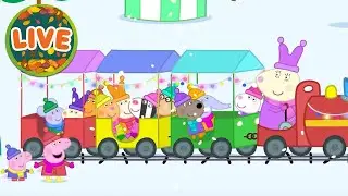 ❄️ Peppa Pig&rsquo;s BIG Christmas Adventures LIVE! 🎁🎄| English Full Episodes | Holiday & Travel Days Out