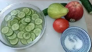 Hot spicy apple chaat recipe