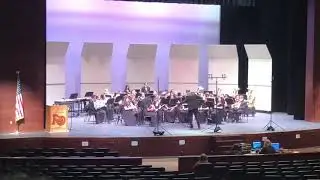 2019 Region 20 5A Red Oak High School Symphonic Winds UIL And Sight Reading (Stage/Performance)