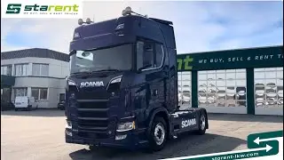 verkauft - Scania S660 V8 Standklima Retarder Vollluftfederung Alu Navi SZM25107 www.starent-lkw.com