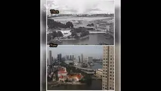 singapore then and now #singapore#rare picture#photo