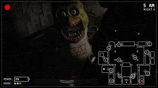 night 4 was almost impossible for me in fnaf plus