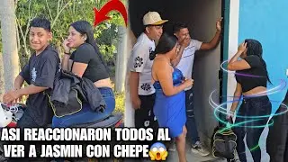 YOVA Quedo Boca Abierta Al Ver Llegar A JASMIN Y CHEPITO Juntos Muy Enamorados😍Asi Reaccionaron😱