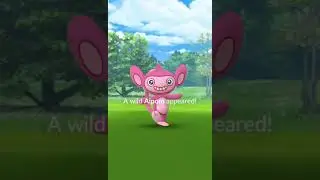 Pok&eacute;mon Go Shiny Aipom Wild Encounter!