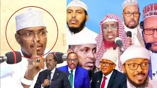 Daawo;-Sheekh Xassaan Oo Weerar Afka ah Ku Qaaday Culimada Ictisaam Iyo Deni Iyo Xasan Cirro Oo Hada