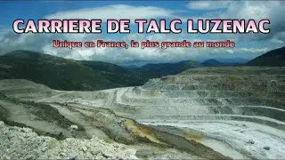Carri&egrave;re de Talc de Luzenac, Ari&egrave;ge, Pyr&eacute;nn&eacute;es, France